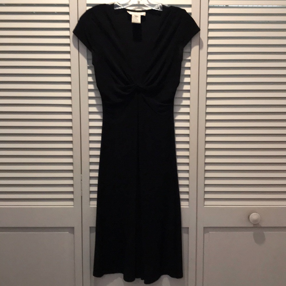 classic black dress